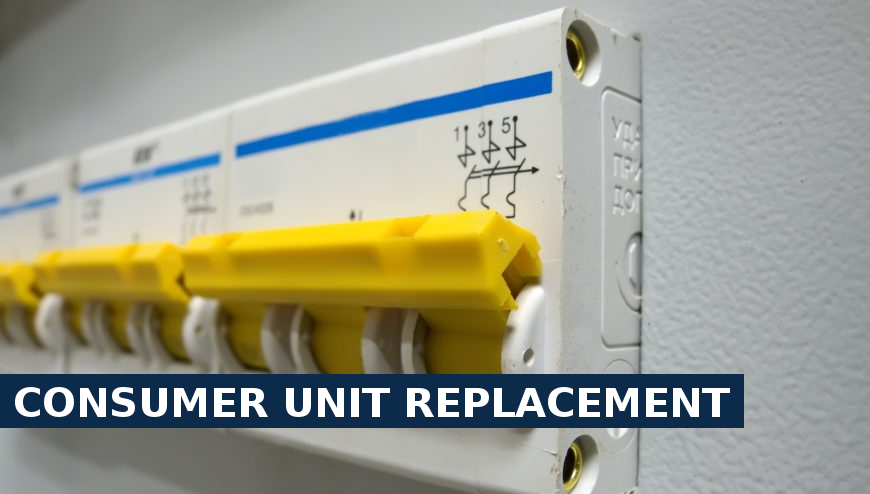 Consumer unit replacement Wembley Park